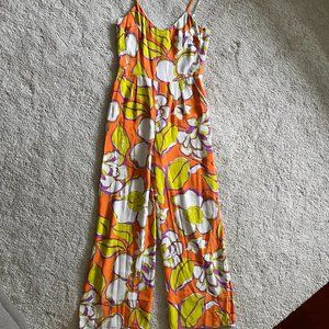 Trina Turk floral jumpsuit size 6